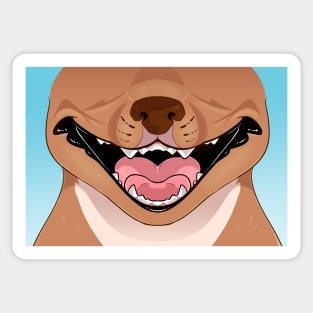 Brown Pibble Sticker